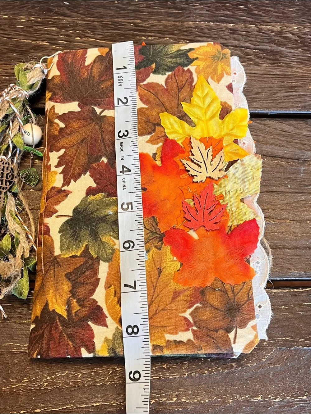 Fall Junk Journal Thanksgiving Autumn Holiday Softcover 2 Signatures Decorated